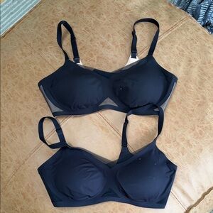 Honeylove crossover bra bundle black L